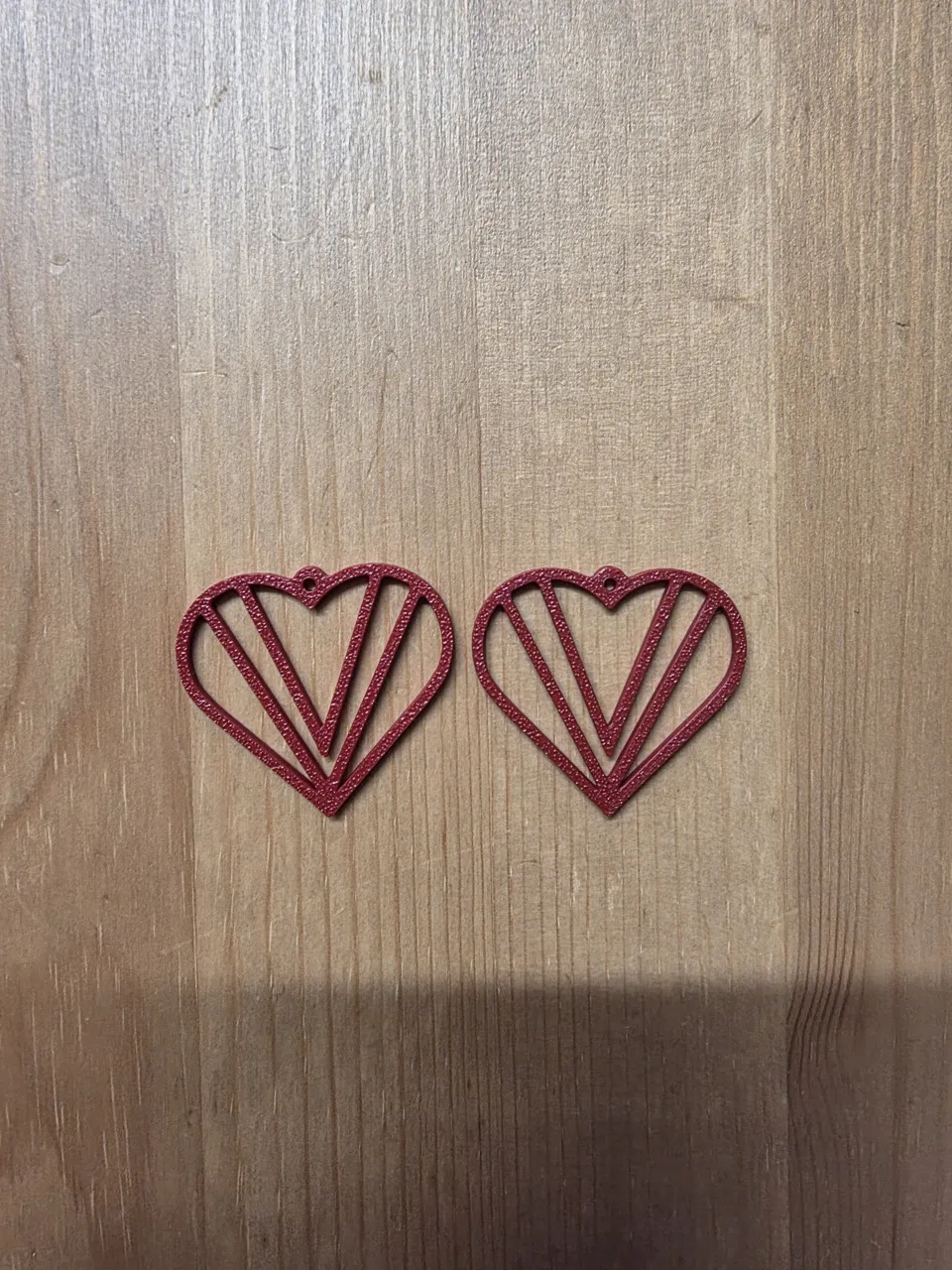 Heart Earrings view 2