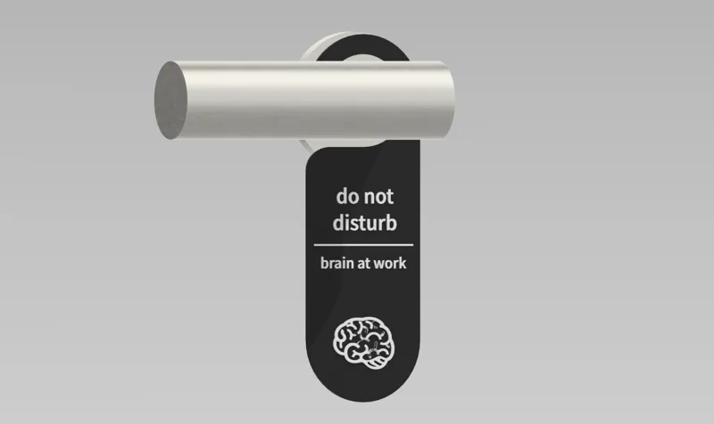 Don't Disturb - Door Hanger