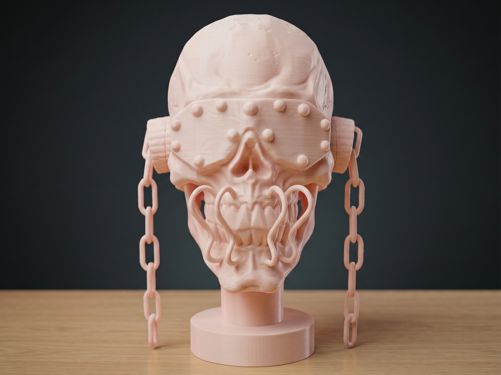 Megadeath Vic Rattlehead Skull Model