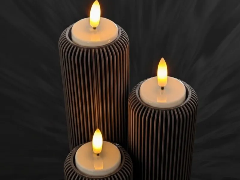 Modern Tealight Group Holder LED & NONE LED