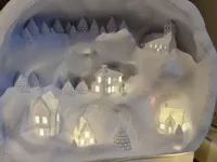 Village sous la neige (Noël) — photo 3