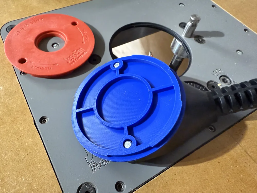 Base Assembly Router Cover JessEm Router Lift Closed Cover Plate by Warrior Made Designs - MakerWorld