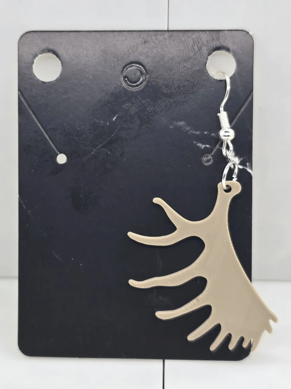 Alaska Animal Earring Bear, Moose, Halibut, Salmon view 4