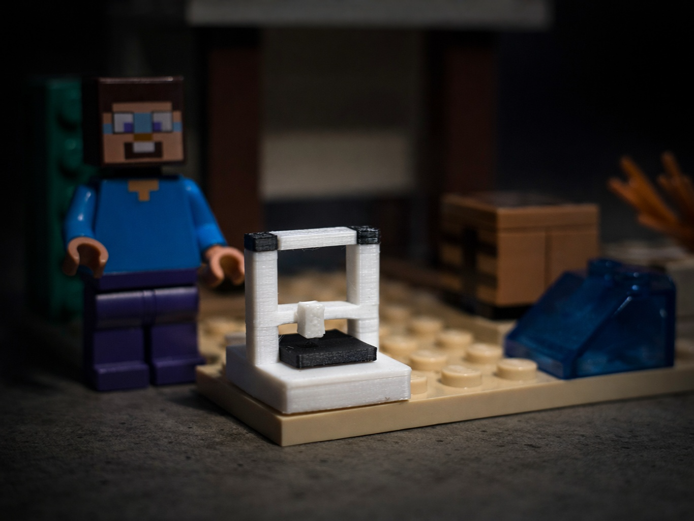 No AMS| LEGOs Brick Compatible A1 3D Printer 