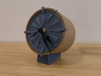 Cardboard Clock 011