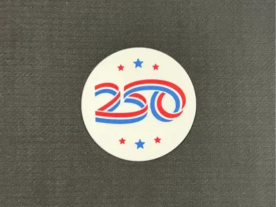 America 250 Years Coaster