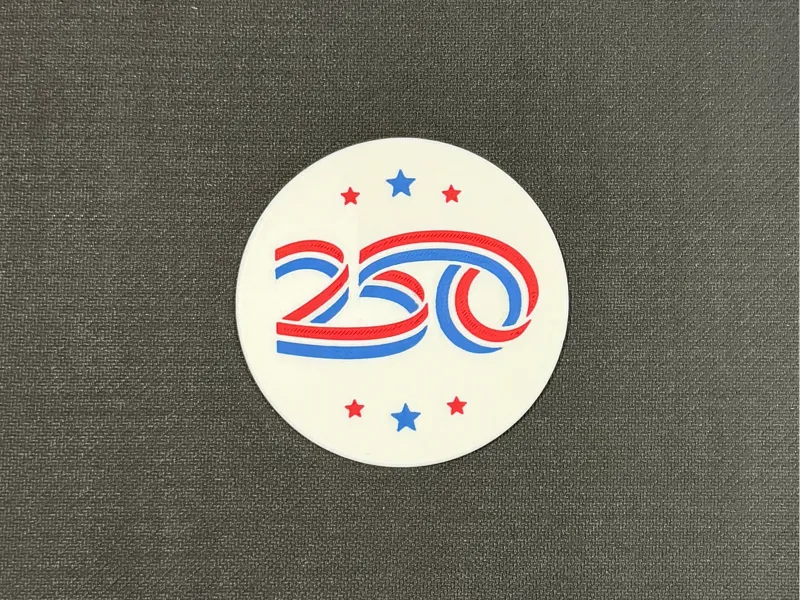 America 250 Years Coaster