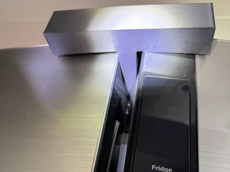 Furrion rv fridge door prop   