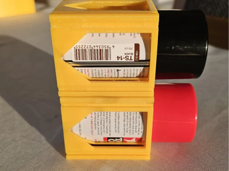 Modular tamiya spray paint holder