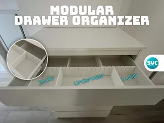 Modular drawer organizer