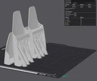 0.2mm layer, 2 walls, 8% infill