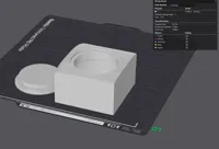 0.2mm layer, 2 walls, 8% infill
