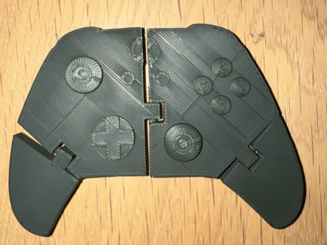 Xbox-Style Fidget Toy (Print-in-Place)