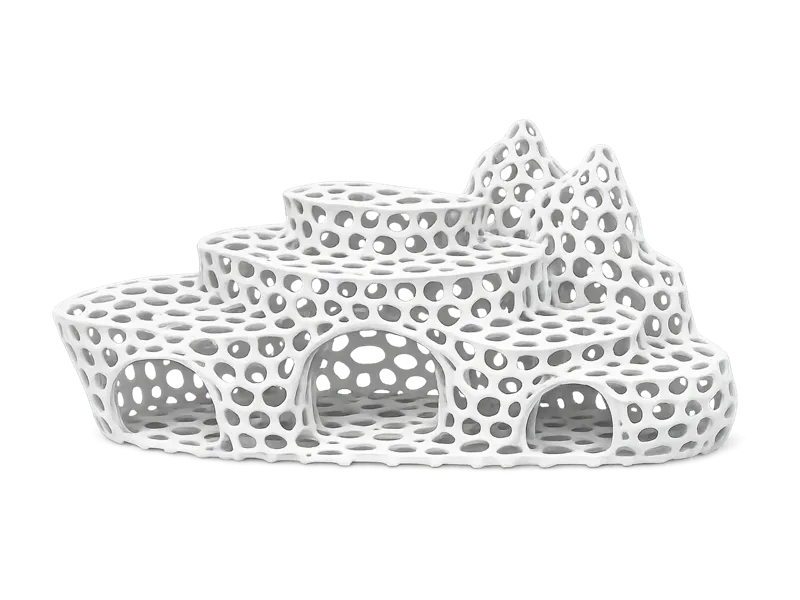 Lattice Aquarium Cave Decor