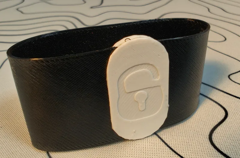 tpu belt for the lockcard wallet 