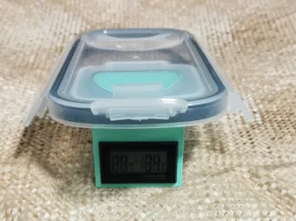 Hygrometer-Halterung Müsliboxen (Triangle)
