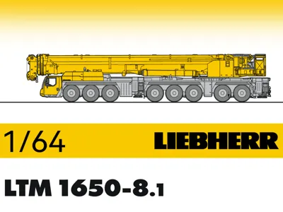 Liebherr 1650, 1/64 scale