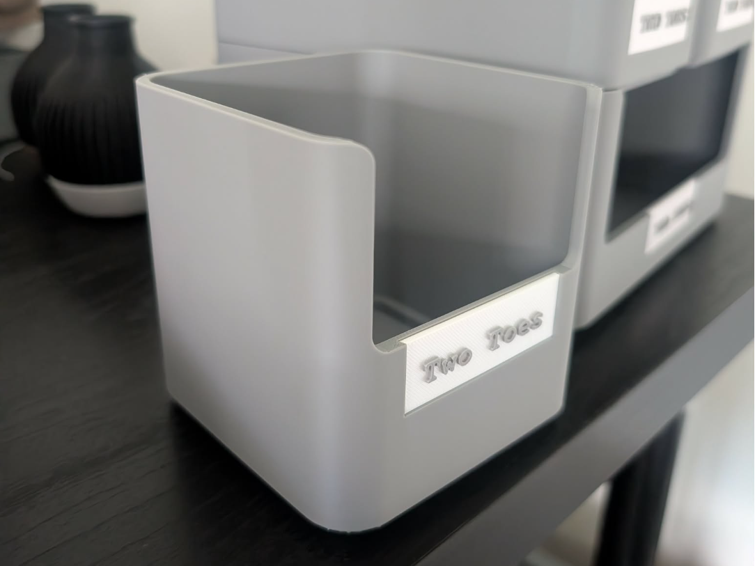 Miniatura 1 do modelo 3D stackable modular organiser 