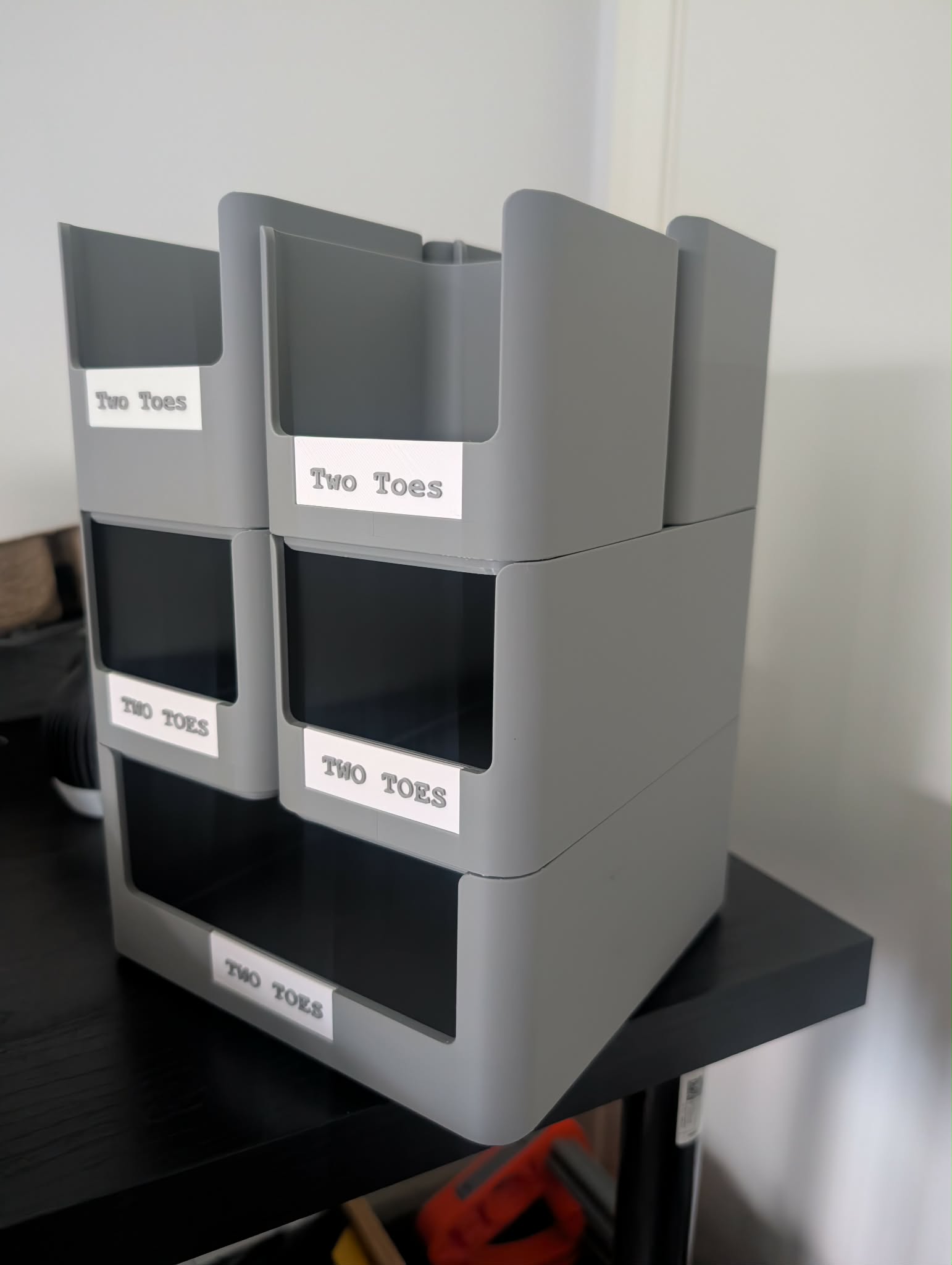 Miniatura 15 do modelo 3D stackable modular organiser 