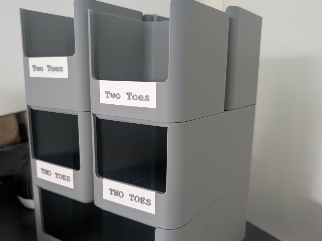 stackable modular organiser 