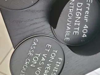 sous verres humoristiques