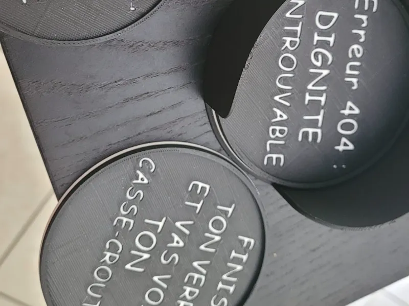 sous verres humoristiques