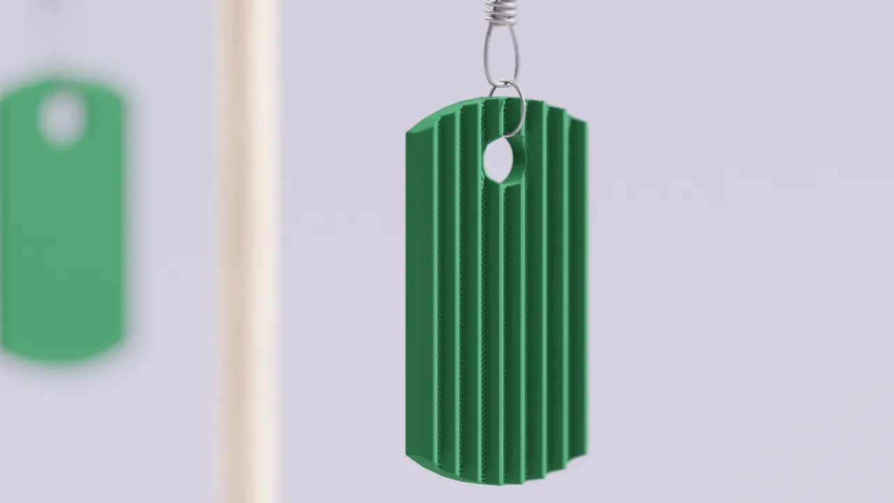 Stylish Earring. Easy and quick to print. view 4