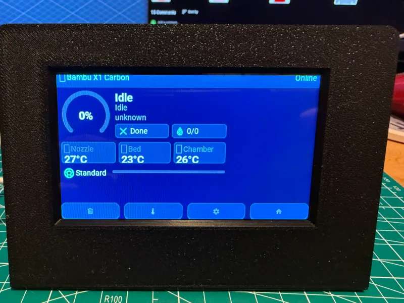 ESP32-S3 4.3-inch Model JC4827W543 Holder