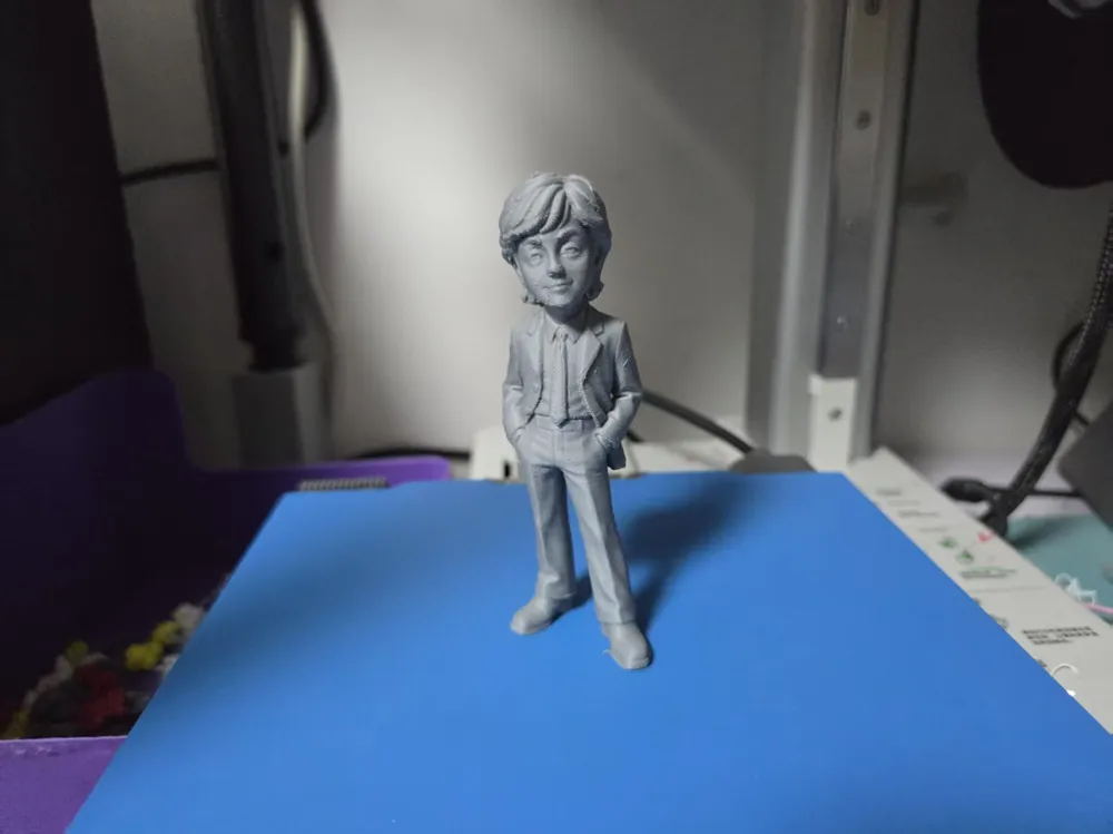 披头士乐队 - Q版保罗·麦卡特尼 - 免费 3D 打印模型 - MakerWorld