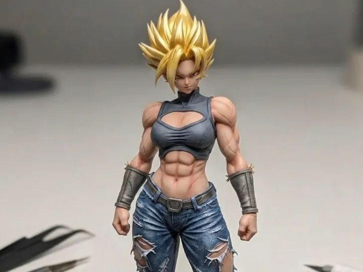 Female Super Sayan Sexy Bust - Dragon Ball 