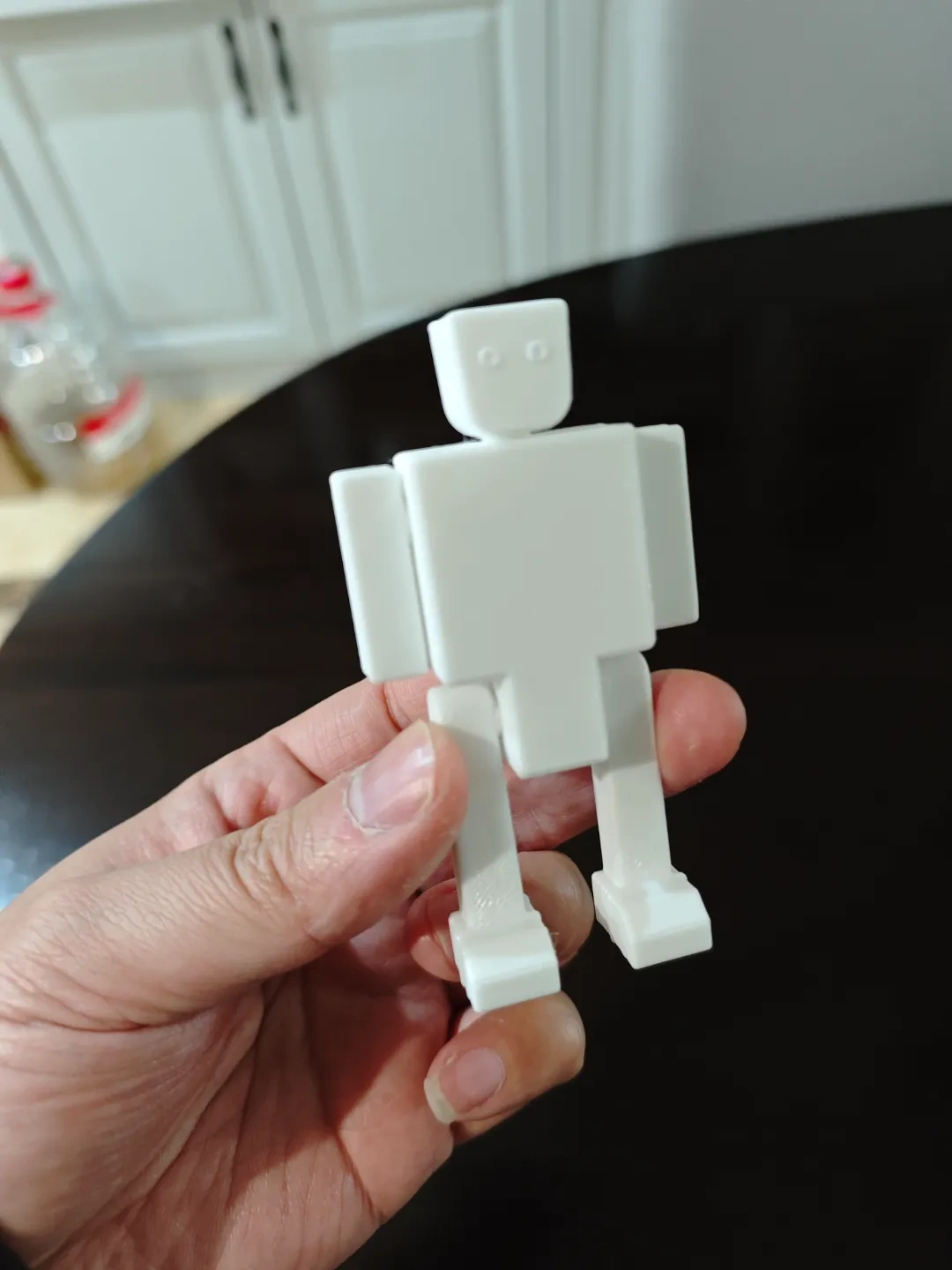 Miniatura 2 do modelo 3D 机器人1号 可动 挂坠 挂件 车载桌面小摆件好物治愈创意可爱装饰礼品