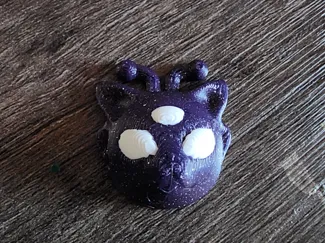 Alien Cat Flatback Bead