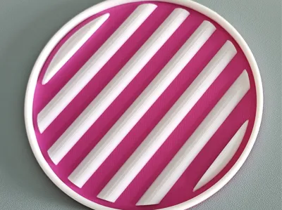 Stripy Coaster