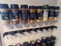 Spice shelf for jars 38mm