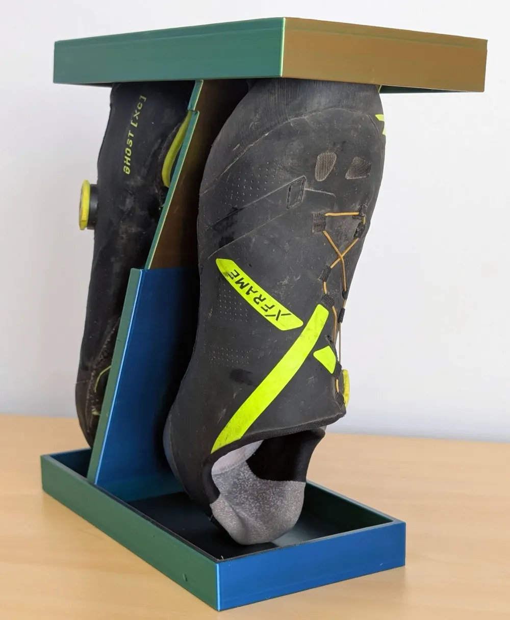 Shoe Display Inset expandable shoe display by Ihatespeghetti - MakerWorld