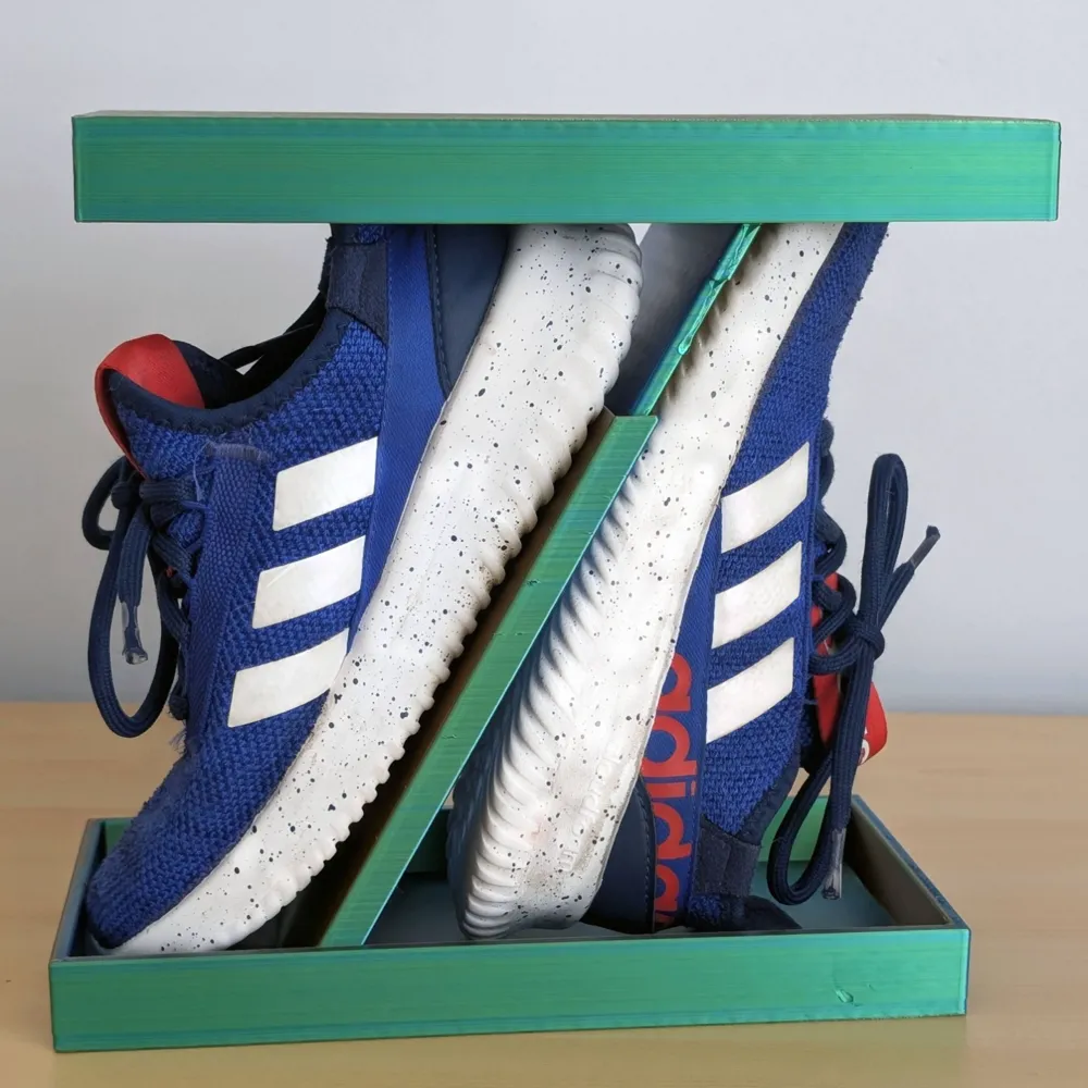 Shoe Display Inset expandable shoe display by Ihatespeghetti - MakerWorld