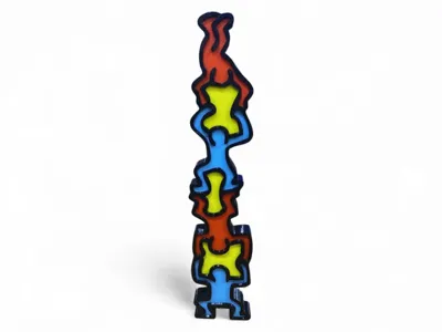 Keith Haring Climbing People