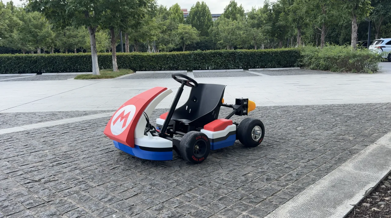 可驾驶的3D打印马里奥赛车 卡丁车V2.1 view 3