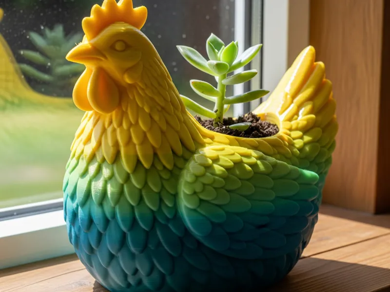 Chicken Planter
