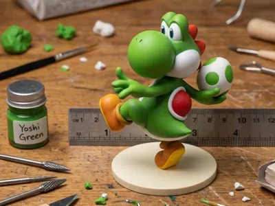 Yoshi Stylized Collectible Figure