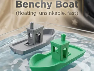 Benchy Boat (floating, unsinkable, fast)