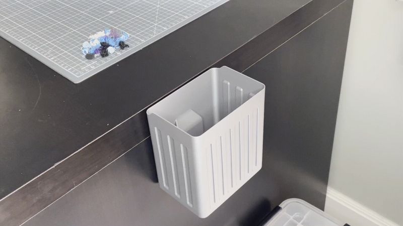 Side Desk Trash Can
