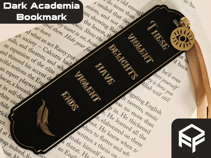 Dark Academia Bookmark