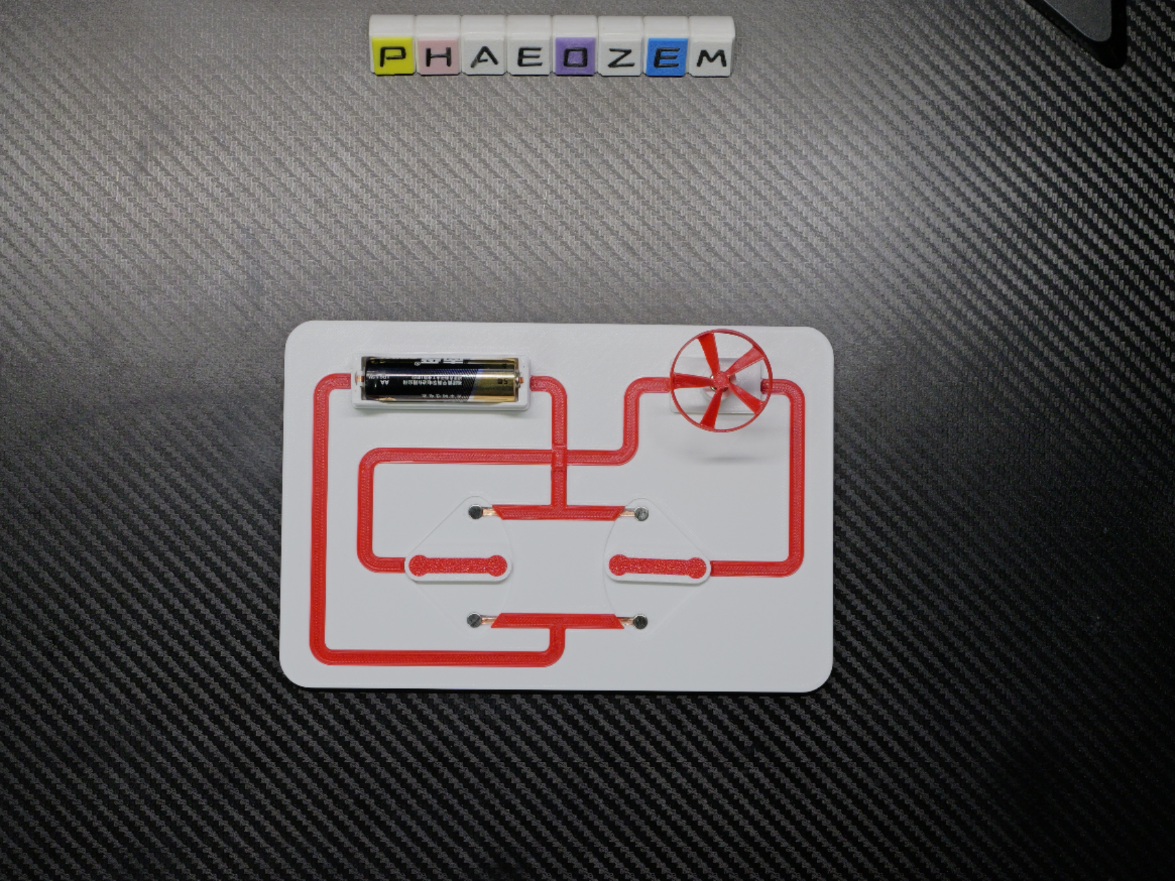 Miniatura 1 do modelo 3D 模拟电路教学系列模型