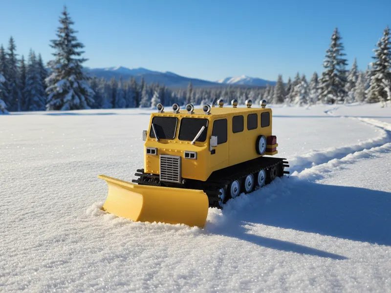 Arctic Snowcat for CyberBrick