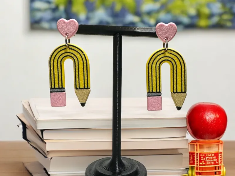 Back to School Pencil Earrings