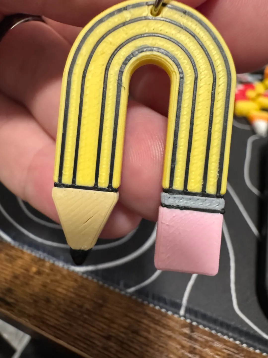 Back to School Pencil Earrings view 3