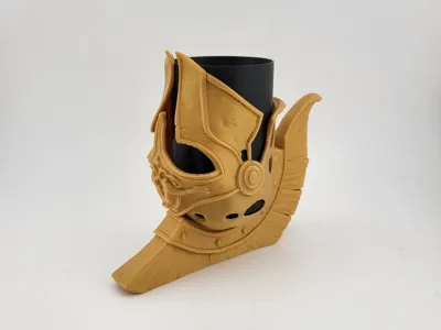 Ulysses Helmet Pen Holder | Desk Organizer
