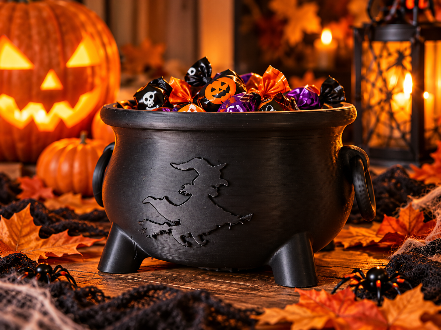 Witch’s Cauldron – Halloween Candy Bowl 3D model