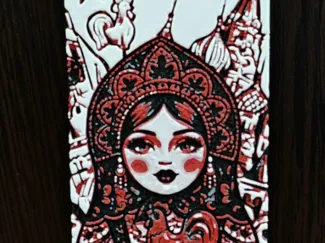 Russian Matryoshka Doll bookmark